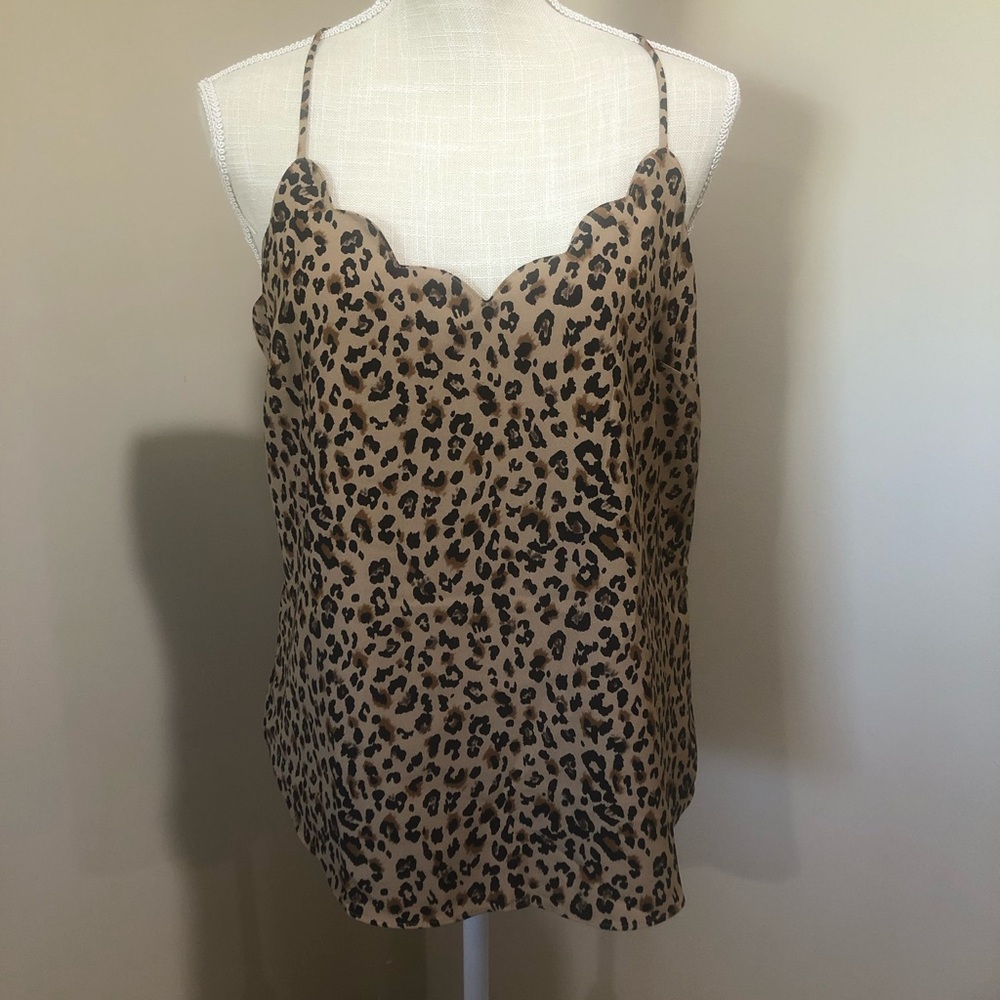 BNWT Leopard Print J. Crew Camisole